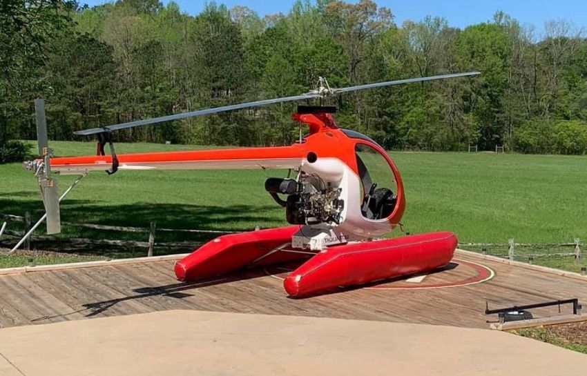 4 seat experimental helicopter