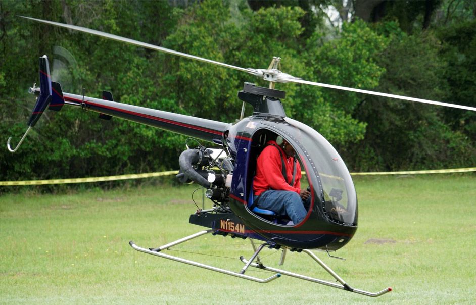 Man helicopters one mini The World’s